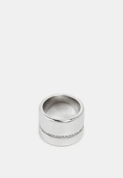 Esprit Damen MIT ZIRKONIA-REIHE, EDELSTAHL - Ring - Silver-coloured -Esprit Verkäufe 2024 208c904937a24f559714fd05fad55e0e