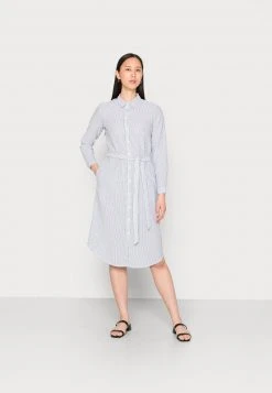 Esprit Damen DRESSES LIGHT WOVEN - Blusenkleid - White