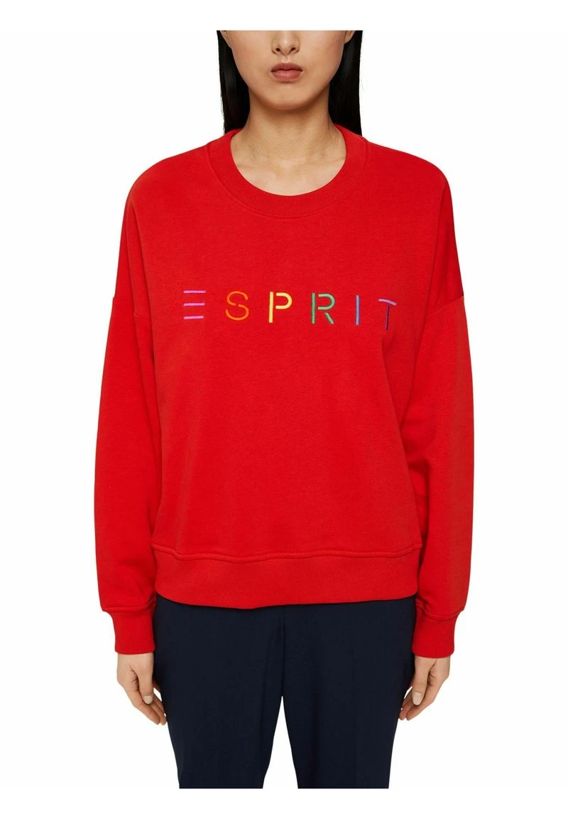 Esprit Damen Sweatshirt - Orange Red 7 Esprit Damen Sweatshirt - Orange Red – Bild 5