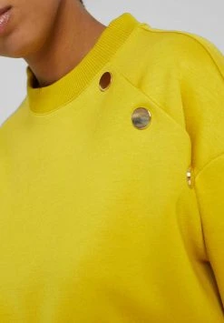 Esprit Damen SCUBA SWEATER - Sweatshirt - Brass Yellow -Esprit Verkäufe 2024 215c1c0b7b9743809b5ebb5c4e1c8cad