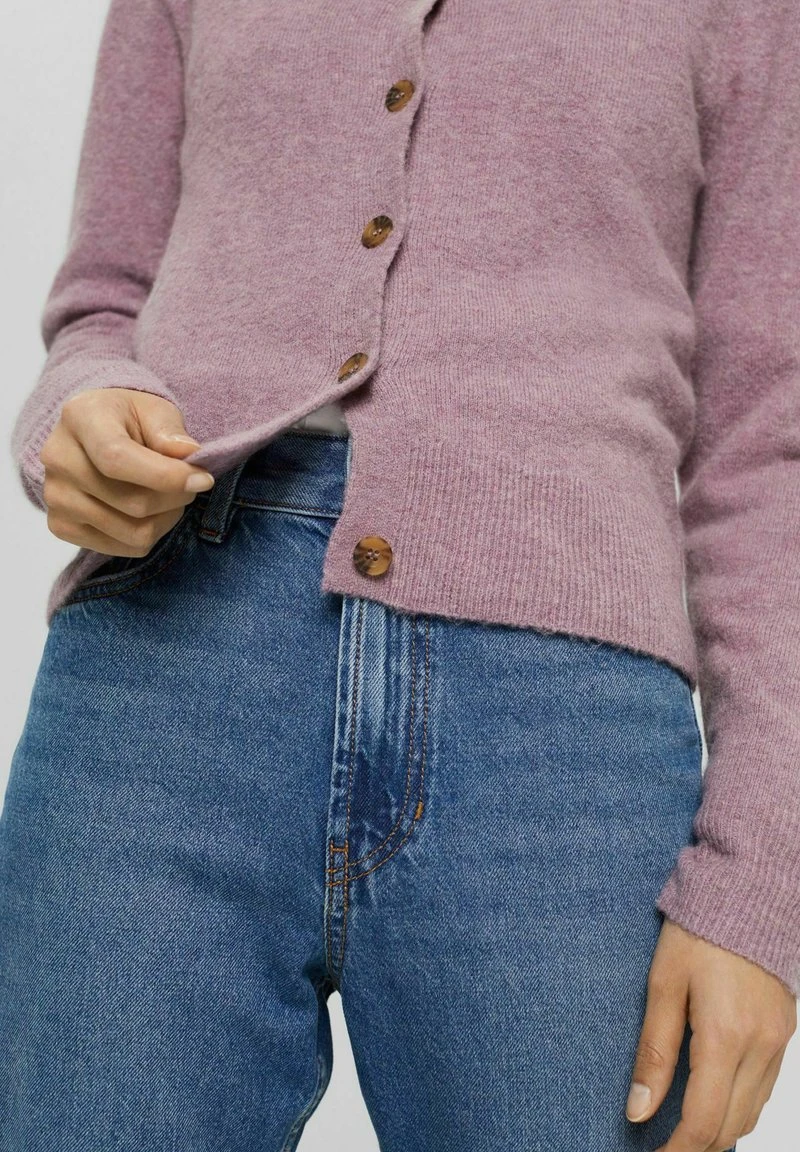 Esprit Damen Strickjacke - Mauve 5 Esprit Damen Strickjacke - Mauve – Bild 3