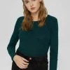 Esprit Damen Langarmshirt - Dark Teal Green -Esprit Verkäufe 2024 216fd81cddab4abcaa9ed00283a67e43