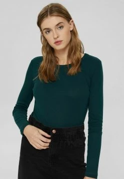 Esprit Damen Langarmshirt - Dark Teal Green