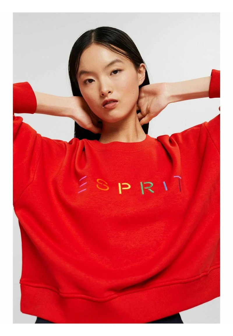 Esprit Damen Sweatshirt - Orange Red 9 Esprit Damen Sweatshirt - Orange Red – Bild 7