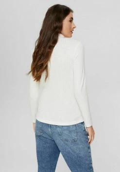 Esprit Damen Langarmshirt - Off White -Esprit Verkäufe 2024 219aa748344a448fa691ba81e840934f