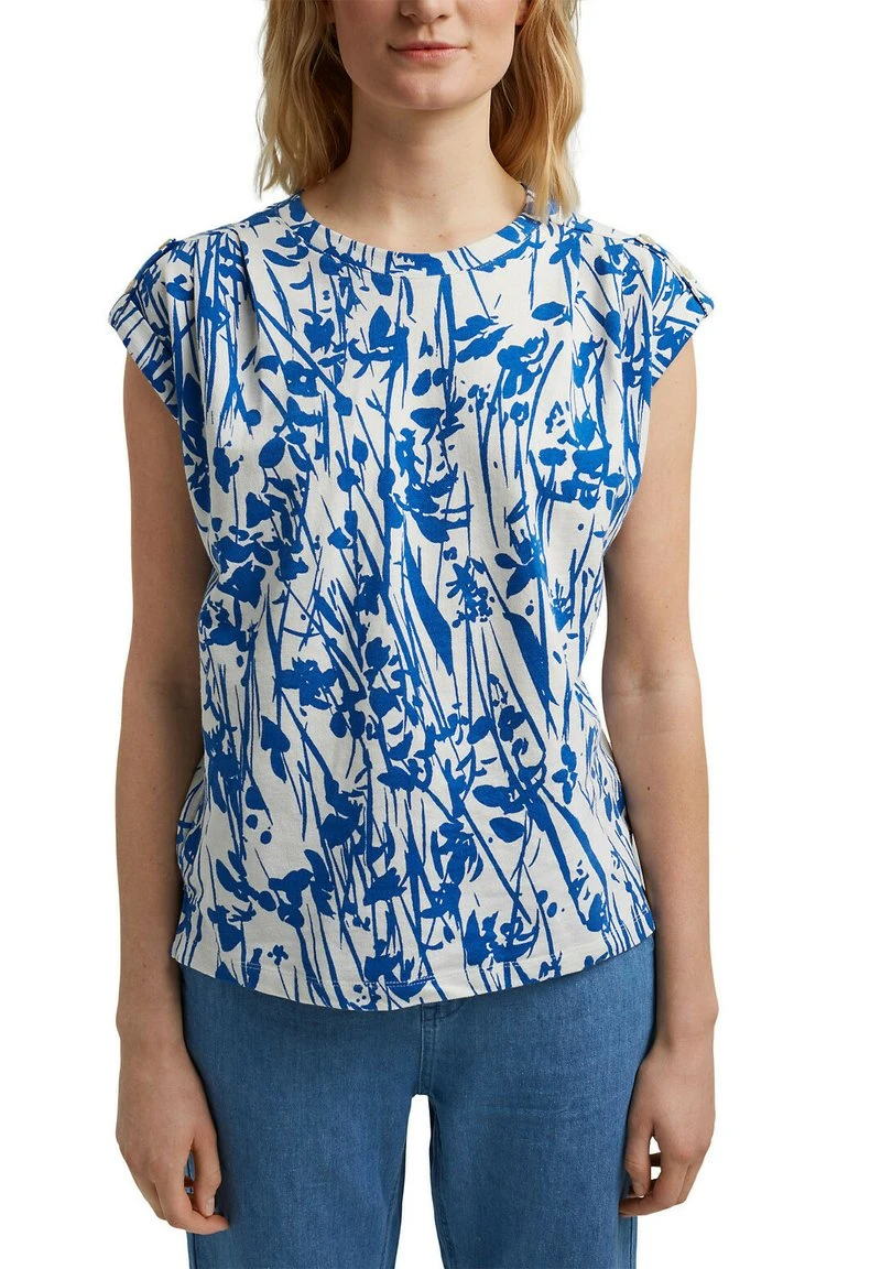 Esprit Damen T-Shirt Print - Off White 3 Esprit Damen T-Shirt Print - Off White