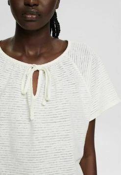 Esprit Damen GESTREIFTES - T-Shirt Print - Off White -Esprit Verkäufe 2024 21b0c3c18c1f438095e96b130de2652f