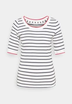 Esprit Damen T-Shirt Print - Off White