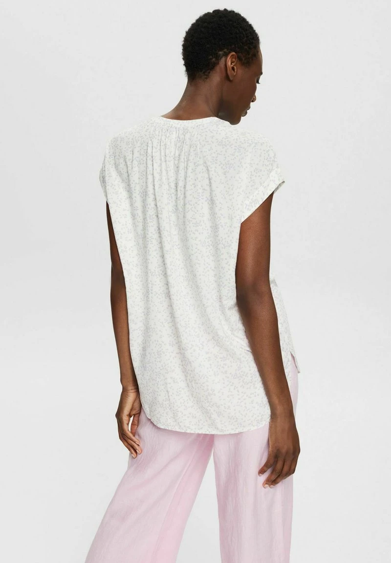 Esprit Damen AOP - Bluse - New Off White 5 Esprit Damen AOP - Bluse - New Off White – Bild 3