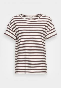 Esprit COO STRIPE - T-Shirt Print - Rust Brown | Damen -Esprit Verkäufe 2024 223c646747cb4cd694da613fef5d8bac