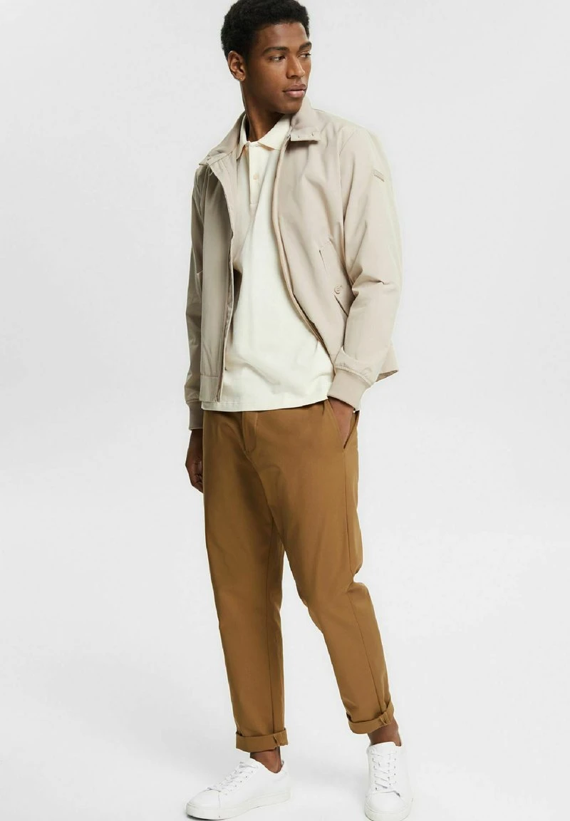 Esprit Herren Poloshirt - Cream Beige 4 Esprit Herren Poloshirt - Cream Beige – Bild 2