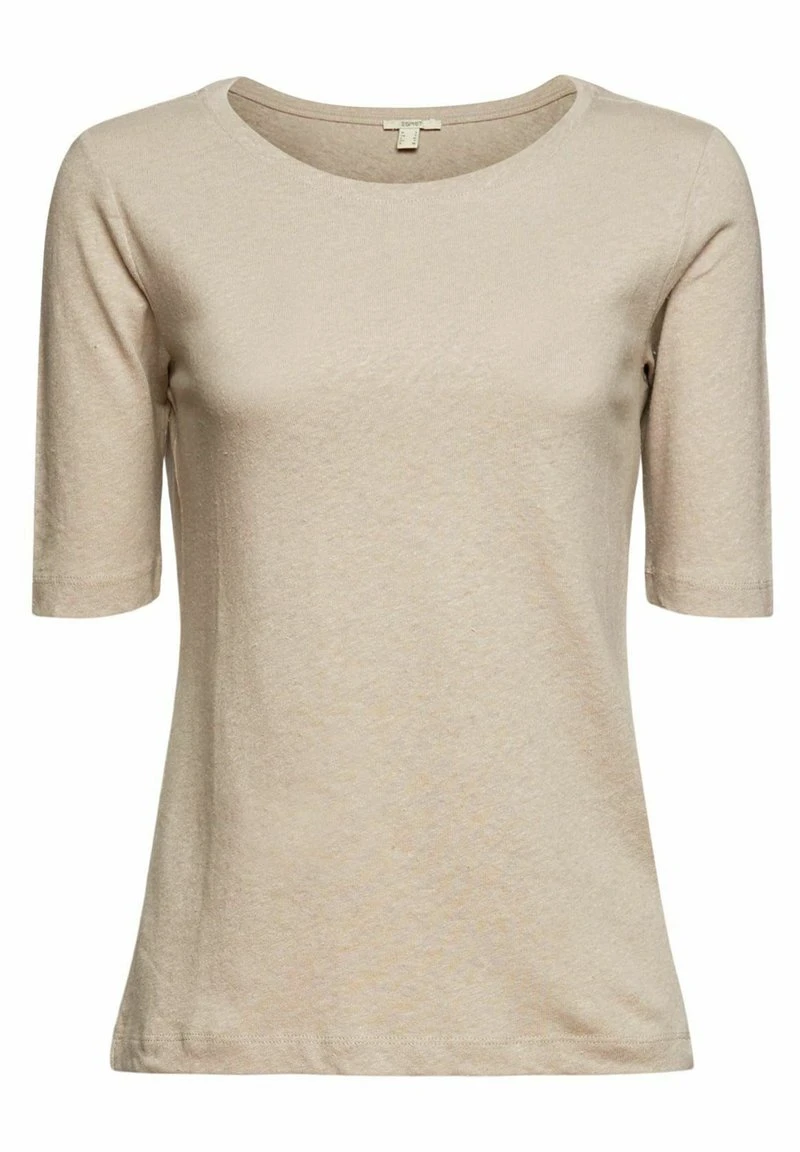 Esprit Damen T-Shirt Basic - Light Taupe 8 Esprit Damen T-Shirt Basic - Light Taupe – Bild 6