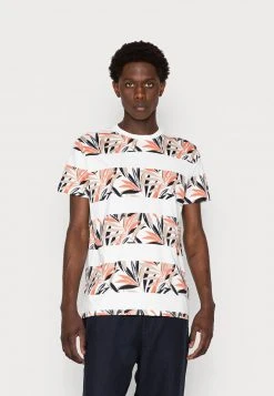Esprit Herren SUS FLOWER - T-Shirt Print - Off White
