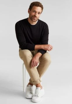 Esprit Herren Strickpullover - Black -Esprit Verkäufe 2024 23ce254df1f447988c49f76af1753e19