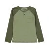 Esprit FASHION - Langarmshirt - Dark Khaki | Kinder -Esprit Verkäufe 2024 24001ffc40ef4d61a796a4dd90efb6c8