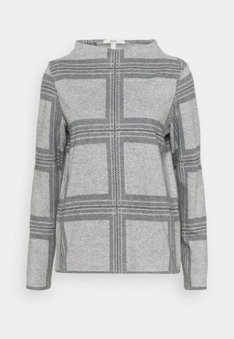 Esprit Damen H NECK - Strickpullover - Light Grey 3 Esprit Damen H NECK - Strickpullover - Light Grey