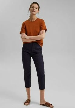 Esprit Damen CORE - T-Shirt Basic - Caramel -Esprit Verkäufe 2024 24488514912143ee8d0c65e61aec10bd