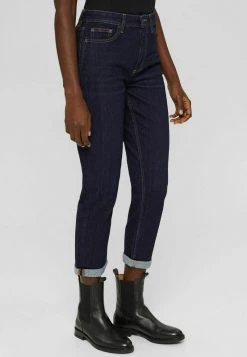 Esprit Damen Jeans Slim Fit - Blue Rinse