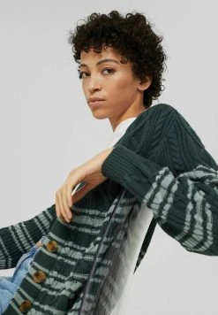 Esprit Damen Strickjacke - Dark Teal Green -Esprit Verkäufe 2024 25a3305eda984260a9f25ef174cea092