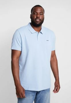 Esprit Herren BASIC PLUS BIG - Poloshirt - Light Blue