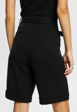 Esprit MIT BUNDFALTEN - Shorts - Black | Damen -Esprit Verkäufe 2024 25e99c015bfe4e1791c18544c075e629