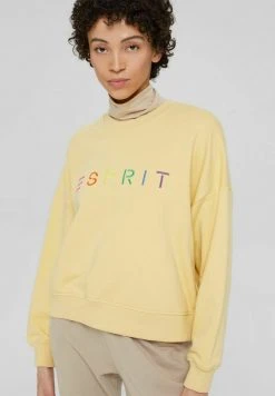 Esprit Damen Sweatshirt - Pastel Yellow