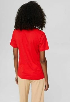 Esprit T-Shirt Print - Orange Red | Damen -Esprit Verkäufe 2024 26af553268f349069ec662a9a9641eab