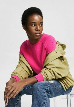 Esprit Damen MIT STICKEREI - Sweatshirt - Pink Fuchsia -Esprit Verkäufe 2024 27b4793293c440319aae591c5945b1d4