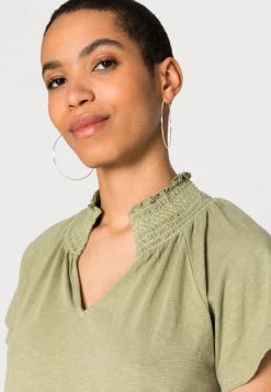 Esprit SMOCKED DRESS - Jerseykleid - Light Khaki | Damen -Esprit Verkäufe 2024 27d66979cc3944929a31583c306fc5bf