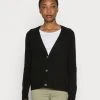 Esprit Damen BUTTONED CARDIGAN - Strickjacke - Black -Esprit Verkäufe 2024 2846c51f1f1343209af2a80a78158c85