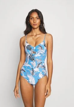Esprit Damen TULUM BEACH - Badeanzug - Blue