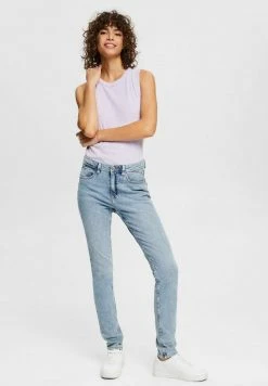 Esprit Damen VERWASCHENE - Jeans Slim Fit - Blue Light Washed 10 Esprit Damen VERWASCHENE - Jeans Slim Fit - Blue Light Washed -Esprit Verkäufe 2024 2857531aff984e609bbfe198cd82c954