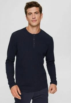 Esprit Herren COO - Langarmshirt - Navy