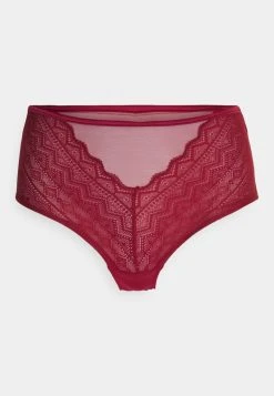 Esprit Damen FESTIVE HIGHWAIST BRIEF - Slip - Cherry Red