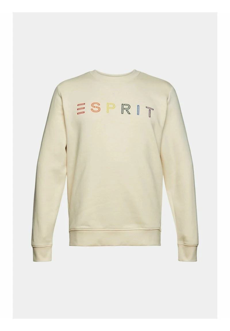 Esprit Herren Sweatshirt - Cream Beige 11 Esprit Herren Sweatshirt - Cream Beige – Bild 9