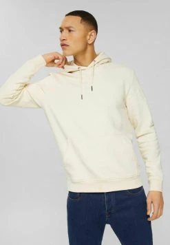 Esprit Herren REGULAR FIT - Kapuzenpullover - Cream Beige