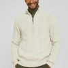 Esprit Herren Strickpullover - Off White -Esprit Verkäufe 2024 29ff0b938e5d4f9fb6766fc9ff128a1e
