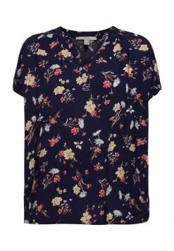 Esprit Damen AOP - Bluse - Navy -Esprit Verkäufe 2024 2aac18e72ca84b5db17d87d7b0bfecee