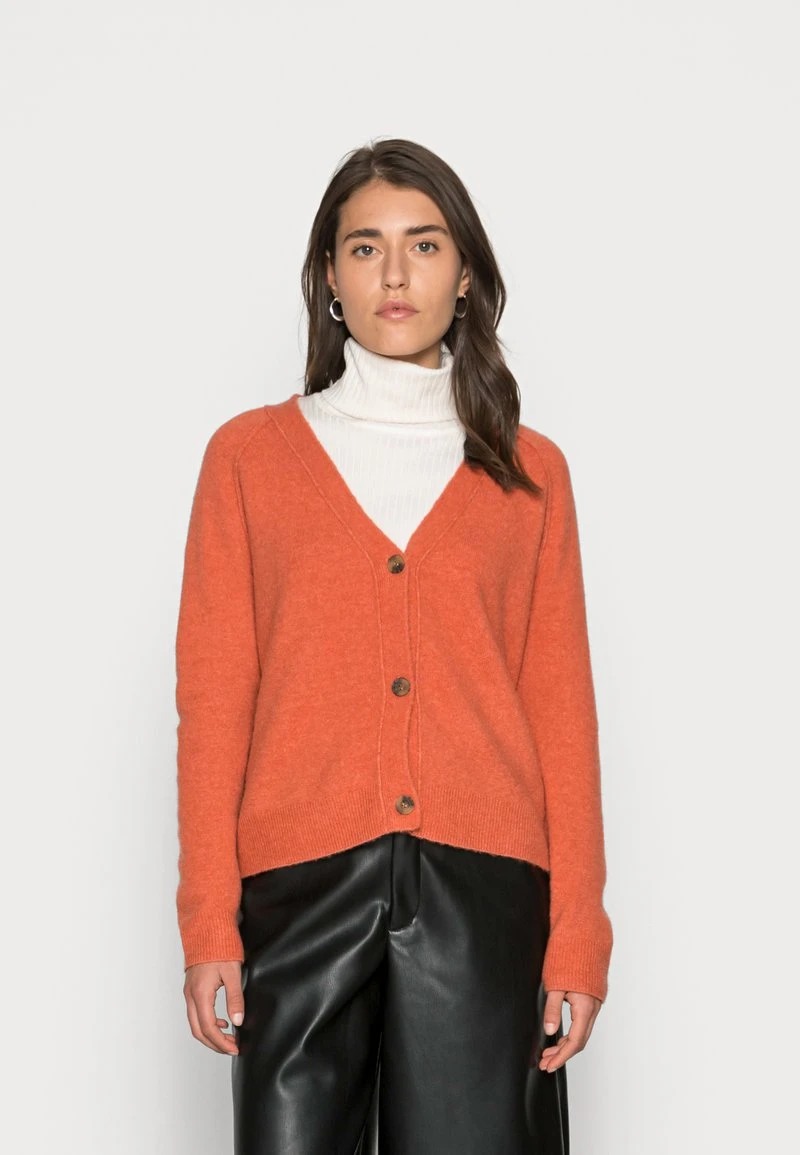 Esprit Damen BUTTONED CARDIGAN - Strickjacke - Blush 3 Esprit Damen BUTTONED CARDIGAN - Strickjacke - Blush