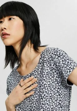 Esprit Damen T-SHIRT MIT Print AUS 100%25 ORGANIC COTTON - T-Shirt Print - Navy Colorway -Esprit Verkäufe 2024 2bea8cc792a2411aa641be1ee5453ce1