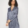 Esprit SHINY NIGHTSHIRT - Nachthemd - Grey Blue | Damen -Esprit Verkäufe 2024 2c410797bc8b482d8d392b670665d465
