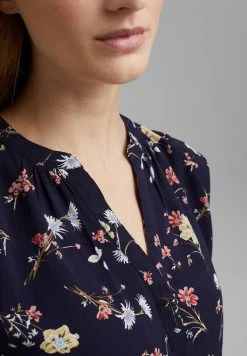 Esprit Damen AOP - Bluse - Navy -Esprit Verkäufe 2024 2c4f085f994b4252ab1e06536a29d8bc