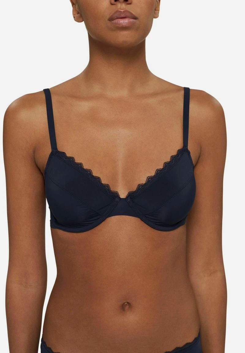Esprit Damen Triangel BH - Navy 3 Esprit Damen Triangel BH - Navy