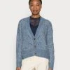 Esprit Damen Strickjacke - Grey Blue