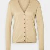 Esprit Damen BASIC - Strickjacke - Beige