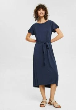Esprit Damen Jerseykleid - Navy -Esprit Verkäufe 2024 2da5da7dd5514709bacc276f15819948