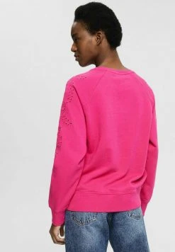 Esprit Damen MIT STICKEREI - Sweatshirt - Pink Fuchsia -Esprit Verkäufe 2024 2dc902be05e64fcf99cef81e83bc7a79