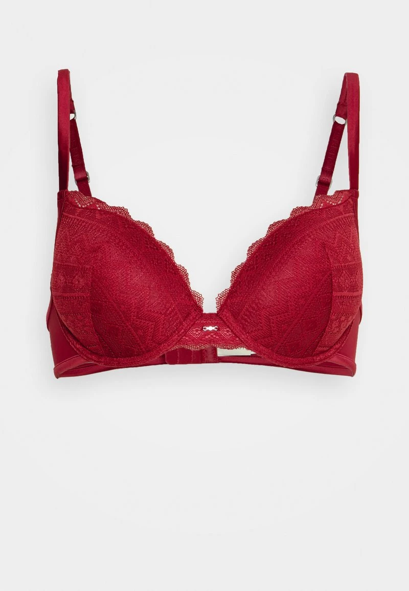 Esprit Damen FESTIVE SEXY PADDED BRA - Bügel BH - Cherry Red 3 Esprit Damen FESTIVE SEXY PADDED BRA - Bügel BH - Cherry Red