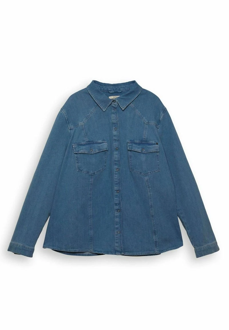 Esprit Damen Jeansjacke - Blue Light Washed 3 Esprit Damen Jeansjacke - Blue Light Washed