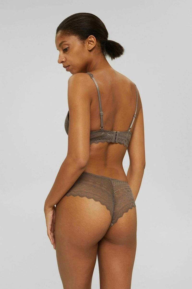 Esprit Damen RECYCELT: HIPSTER-SHORTS IM DOPPELPACK - Panties - Taupe 4 Esprit Damen RECYCELT: HIPSTER-SHORTS IM DOPPELPACK - Panties - Taupe – Bild 2